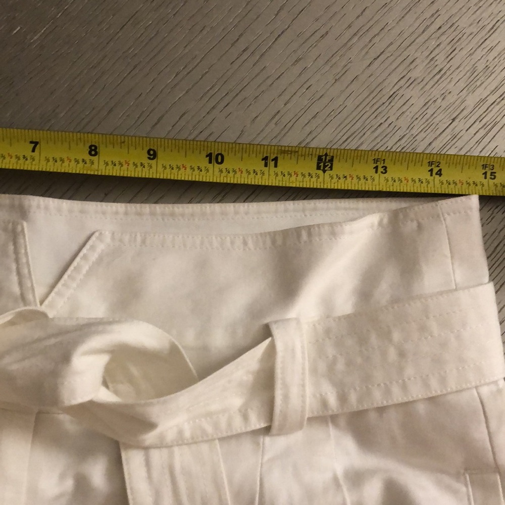 A.L.C. High rise White Wide-Leg Pants Size 6 - Picture 10 of 11